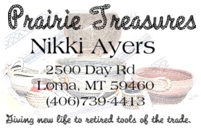 Prairie Treasures Business Card