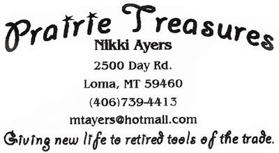 Prairie Treasures Business Card
